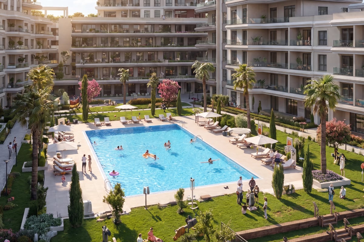 Tatil Köyü Konforu Sunan Turgutlu Lüks Daire